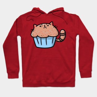 angry cat cupcake Hoodie